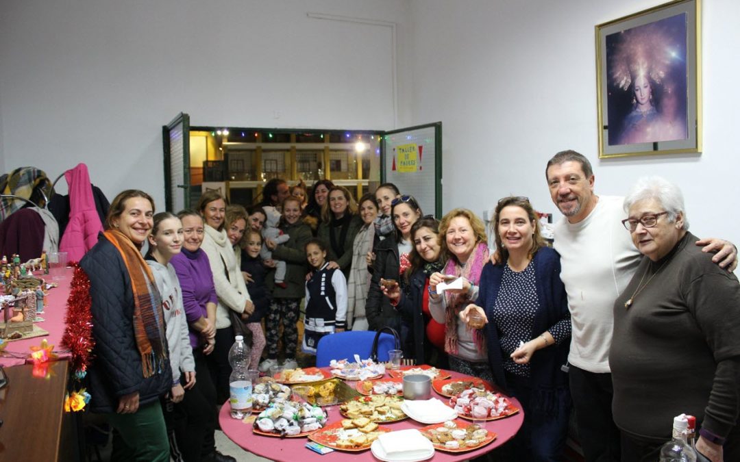 Merienda de Navidad organizada por el AMPA