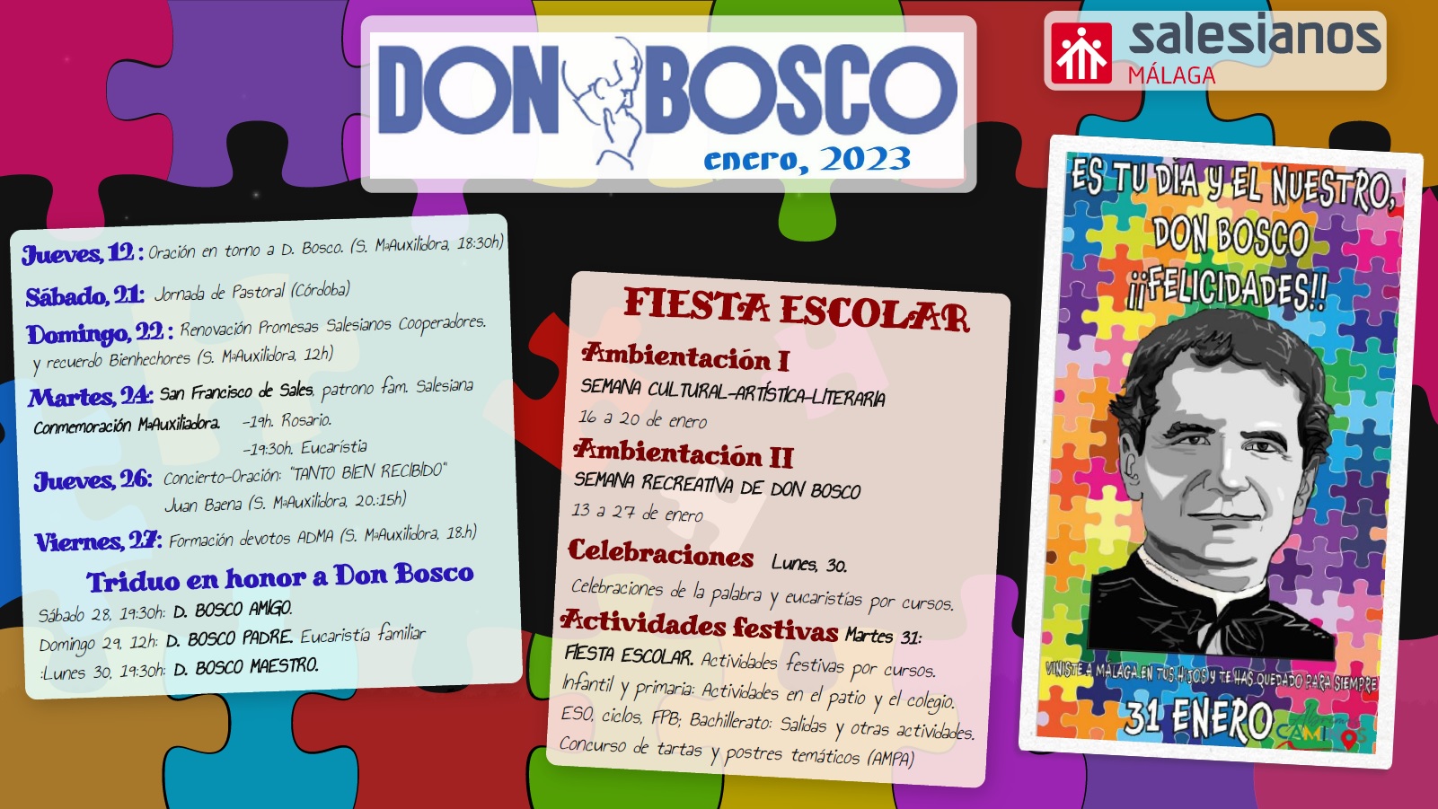 Festividad de Don Bosco 2023