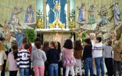 Los más pequeños de nuestra Catequesis participaron de la Eucaristía en familia