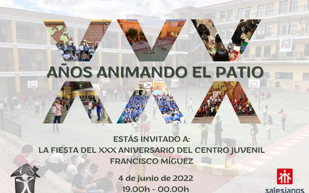 La fiesta del XXX aniversario del Centro Juvenil Fco Míguez
