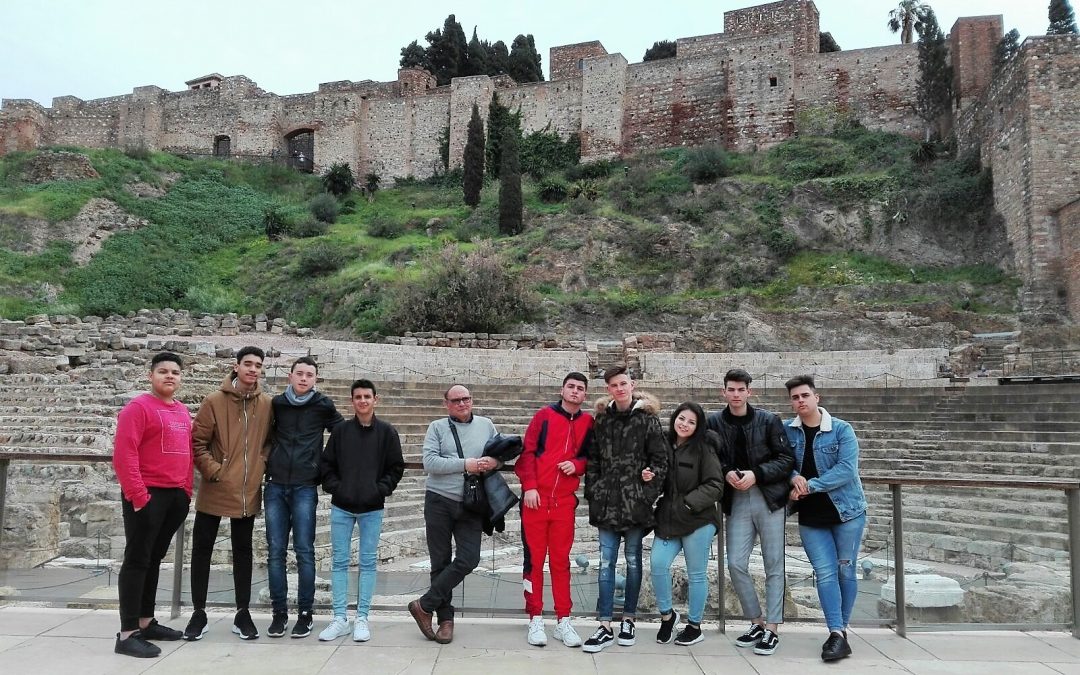 1er Curso de Formación Profesional Básica visita la Alcazaba