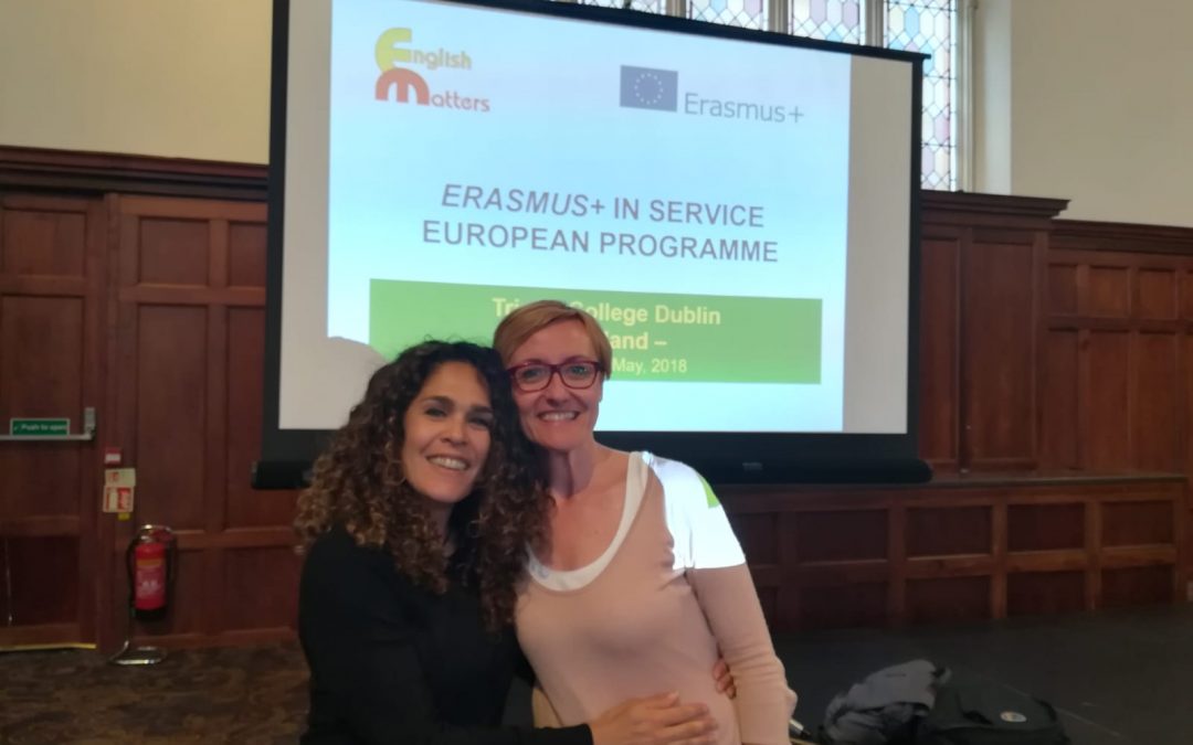 Dos de nuestras profesoras realizan un curso “CLIL” en Dublín gracias a las Becas Erasmus+