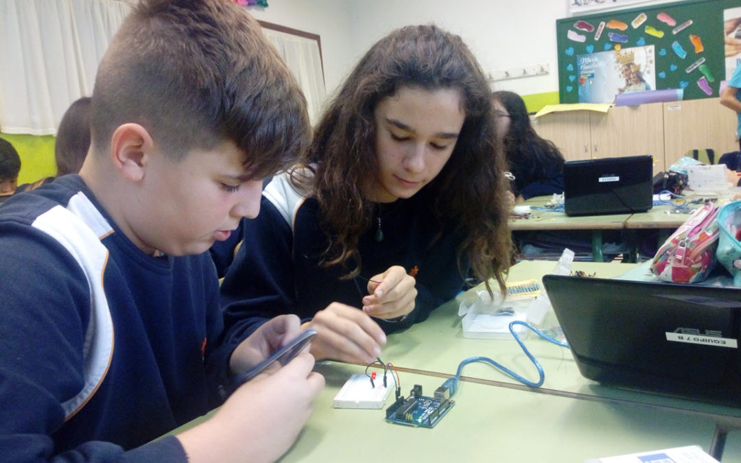 Electrónica y Robótica con Arduino en nuestras aulas de Secundaria
