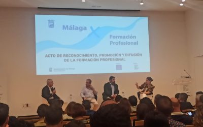 Acto Reconocimiento, Promoción y Difusión de la Formación Profesional por parte del Ayuntamiento de Málaga.