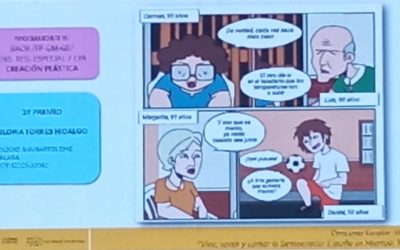 Nuestra ex alumna Gloria Torres Hidalgo premiada en el concurso escolar nacional “Vivir, sentir y contar la democracia»