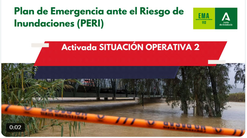 Suspendida la actividad lectiva el miércoles 4 de febrero ante el riesgo de inundaciones