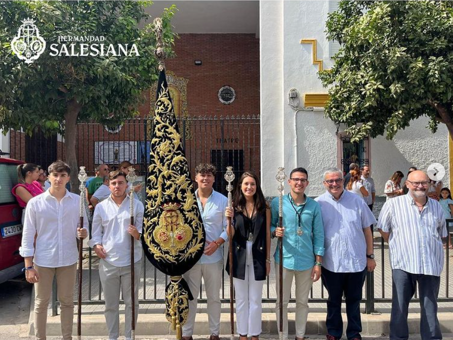 Nuestra Hermandad Salesiana saluda a la Hermandad de la Virgen de la Cabeza