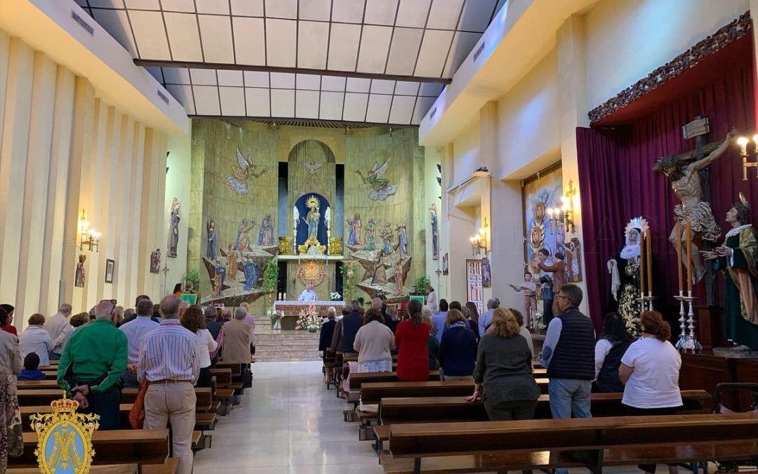 ADMA Málaga recibió en el Santuario a la Asociación de María Auxiliadora de Montilla