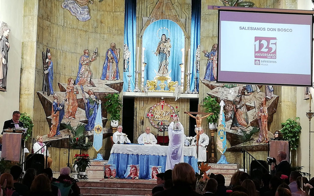 Acto de apertura del 125 aniversario de la presencia Salesiana en Málaga