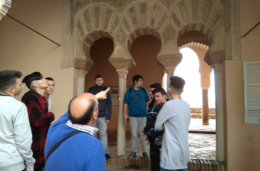 Los alumnos de FPB visitan la Alcazaba de Málaga