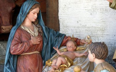 La asociación de antiguos alumnos inaugura el Belén