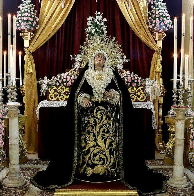 Nuestra Hermandad celebra Besamanos Extraordinario de la Virgen del Auxilio