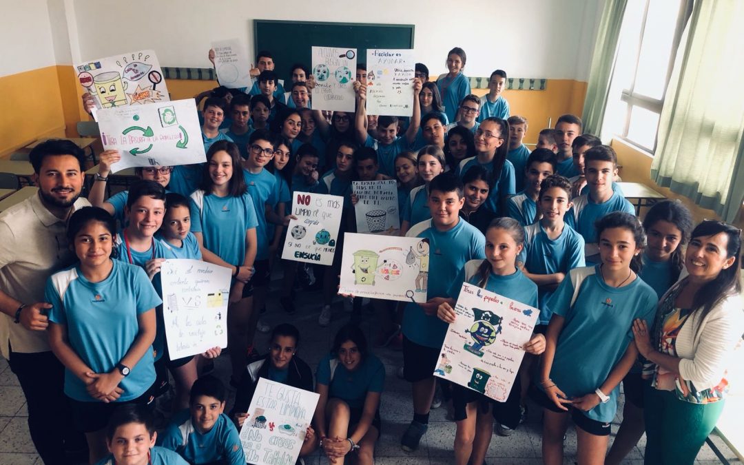 Campaña de limpieza y reciclaje en 1º de ESO