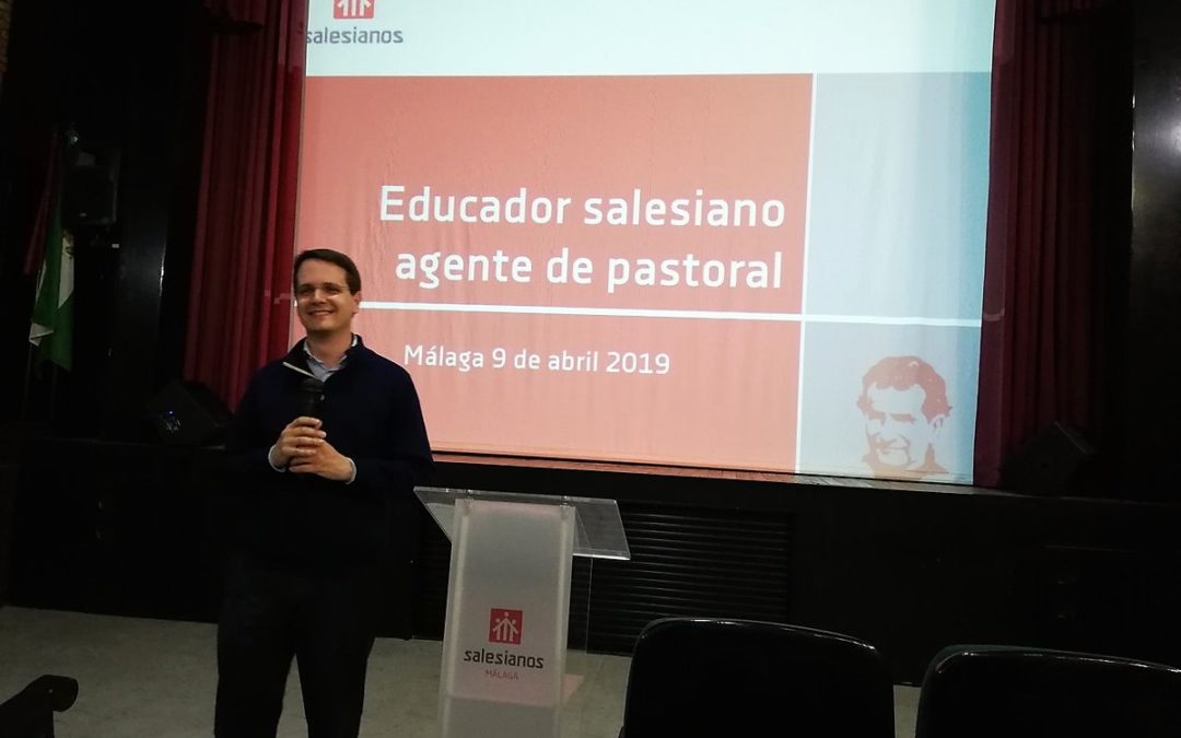 D. Miguel Canino visita Salesianos Málaga