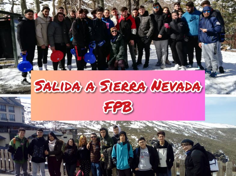Formación Profesional Básica visita Sierra Nevada
