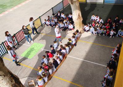 Día de Andalucía 2021. Colegio concertado San Bartolomé (Salesianos Málaga)