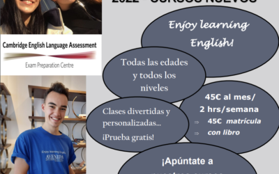 Academia de inglés, ven y que no te lo cuenten.