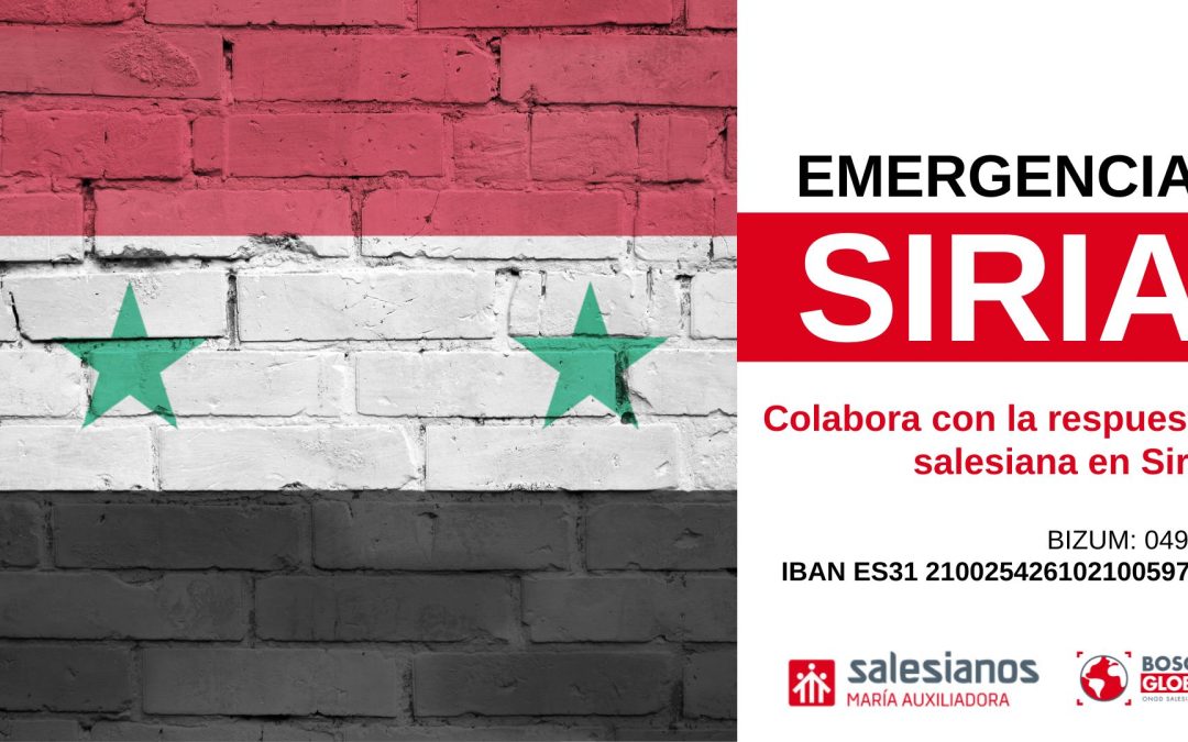 Emergencia por terremoto en Siria