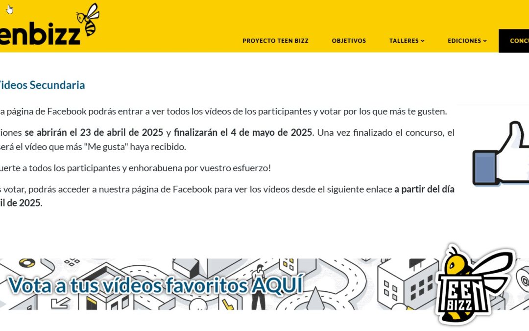 Concurso Smart City. Alumnos de secundaria