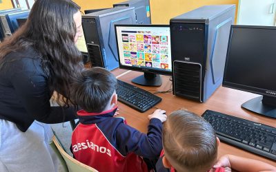 Visita a la sala de Informática