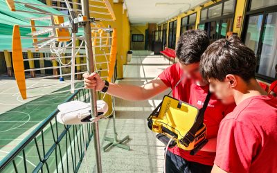 El alumnado de Grado Básico de electricidad profundiza en el análisis de instalaciones de TDT